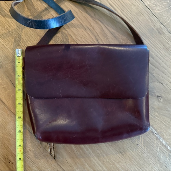 Leather Satchel - Wine - Picture 4 of 6